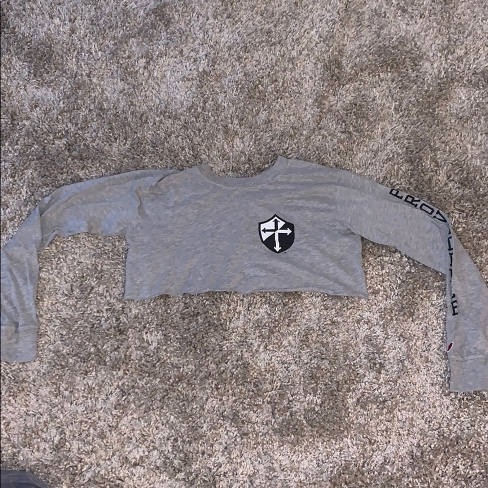 Gray Providence College shirt